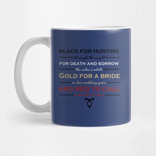 Shadowhunter Children's Rhyme Mug